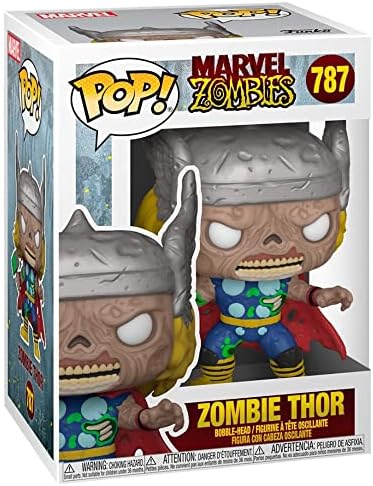Funko POP Marvel Zombies 787 - Thor Zombie - Glow in The Dark Figure 55646 - Marvel Figure