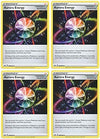 Pokemon Card - Aurora Energy - Sword and Shield Base - x4 Card Lot Playset