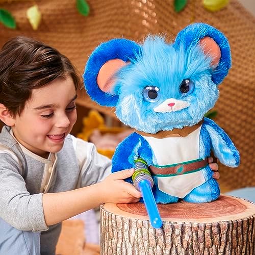 Hasbro Star Wars Adventures of Little Jedi Talking Jedi Nubs Electronic Plush