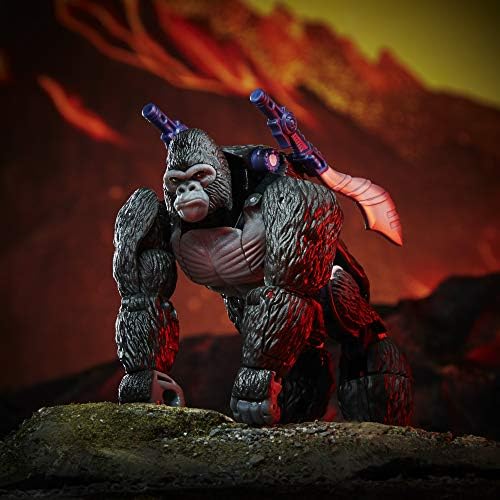 Transformers Generations War for Cybertron Kingdom Voyager WFC-K8 Optimus Primal Action