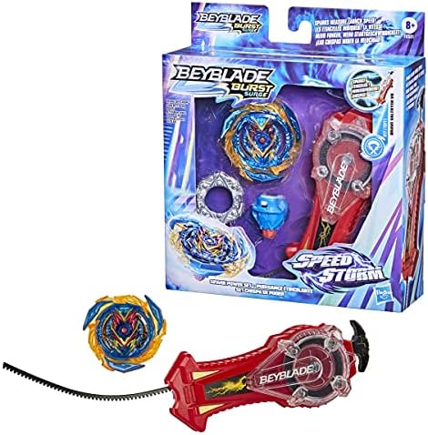 Beyblade Burst Surge Speedstorm Spark Power Set - Battle Game Set with Sparking Launcher