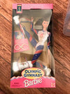 Barbie 1993 Gymnast Barbie Doll Brown Haired