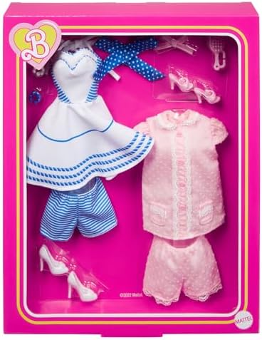 Barbie The Movie Fashion Pack with Three Iconic Film Outfits and HPK01
