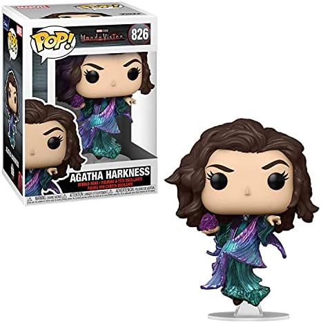 Funko Agatha Harkness Pop 826 Pop TV Wanda Vision Vinyl Figure Bundled with EcoTek