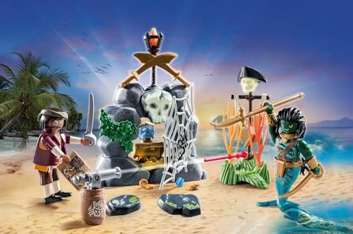 Playmobil Pirates Battle with The Giant Octopus