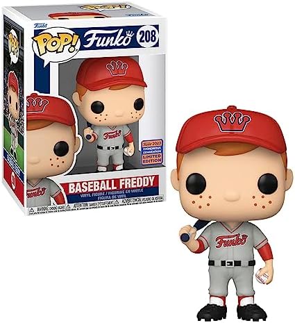Funko Pop Baseball Freddy Red Hat WonderCon