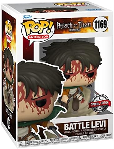Funko Pop 1169 Battle Levi Attack On Titan