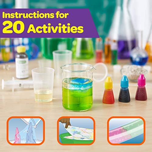 Crayola Liquid Science Kit for Water Experiments Educational Toy 7 8 910