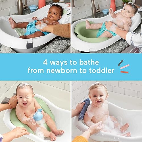 Fisher-Price Baby to Toddler Bath 4-In-1 Sling 'N Seat Tub with Removable Infant Support