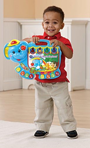 VTech Touch and Teach Elephant Purple