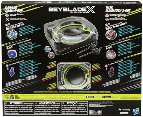 Beyblade X Xtreme Battle Set with Beystadium Arena Featuring X-Celerator Rail 2
