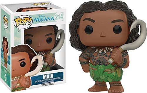 Funko Disney Moana - Maui Pop Vinyl Figure Bundled with Compatible Box Protector Case