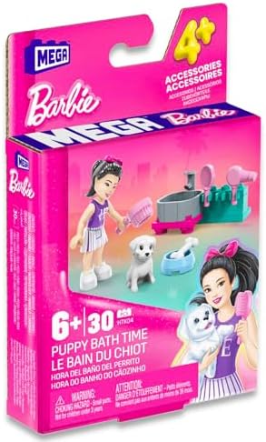 Barbie Pet Boutique Playset - 16 Pc Barbie Pet Grooming Care Building Set