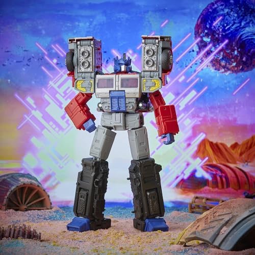 Transformers Generations Legacy Series Leader G2 Universe Laser Optimus Prime Action