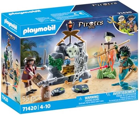 Playmobil Pirates Battle with The Giant Octopus