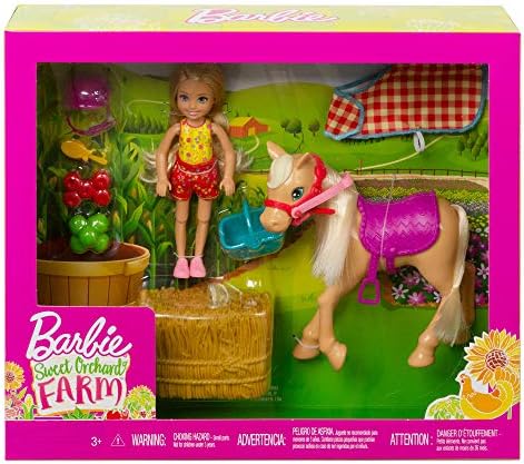 Barbie Club Chelsea Doll and Horse GFF50