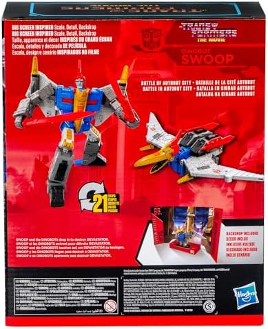 Transformers Studio Series Leader The The Movie 86-26 Dinobot Swoop 8.5-inch Converting