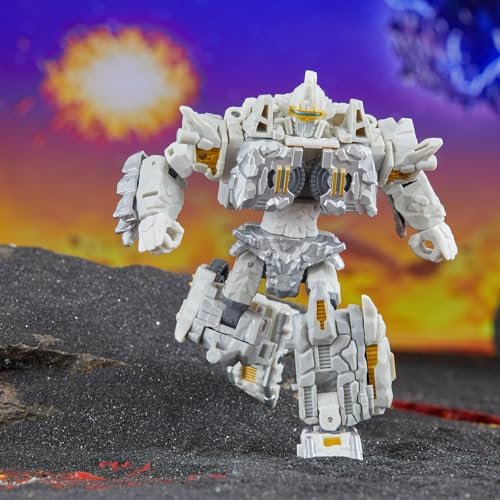 Transformers Legacy United Deluxe Class Infernac Universe Nucleous 5.5-inch Converting