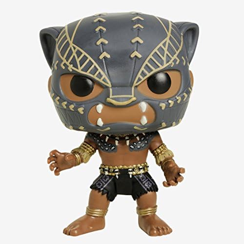 Funko Pop Marvel Black Panther Movie - Black Panther Warrior Falls Figure