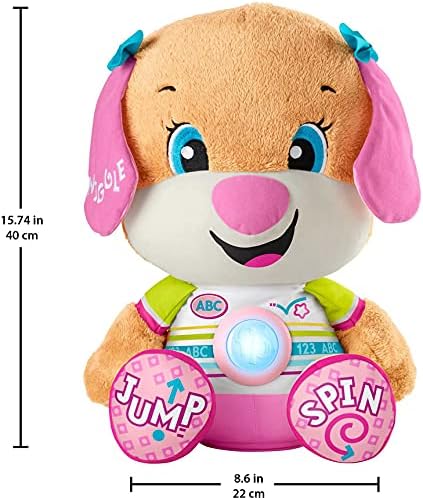 Fisher-Price Toddler Learning Toy Laugh Learn So Big Sis Plush