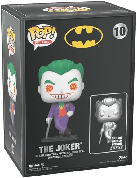Funko Pop Die-Cast DC Comics - The Joker Chase Possible Shop 74301