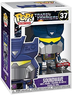 Funko Pop Transformers 37 Battle Damaged Soundwave Figure
