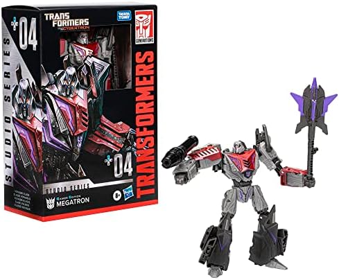 Transformers Studio Series Voyager Class 04 Gamer Edition Megatron Toy 6.5-inch Action