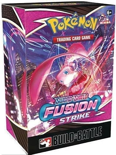 Pokemon TCG Sword Shield Fusion Strike Build and Battle Booster Kit Box Set - 4 Packs