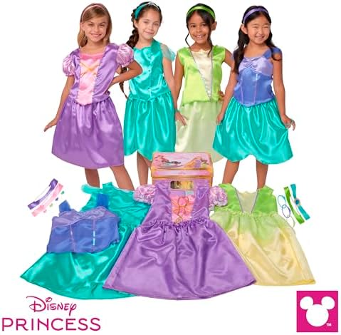 Disney Princess Deluxe Trunk - Tiana Jasmine Rapunzel Ariel Amazon