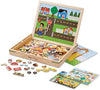 Melissa & Doug Melissa Doug Wooden Magnetic Matching Picture Game With 119 Magnets and