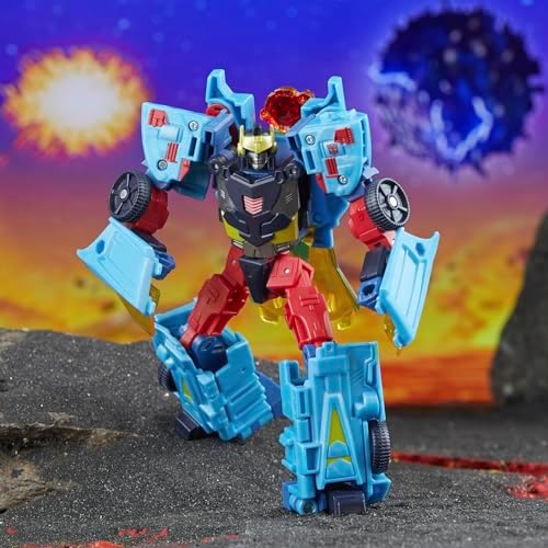 Transformers Legacy United Deluxe Class Cybertron Universe Hot Shot 5.5-inch Converting