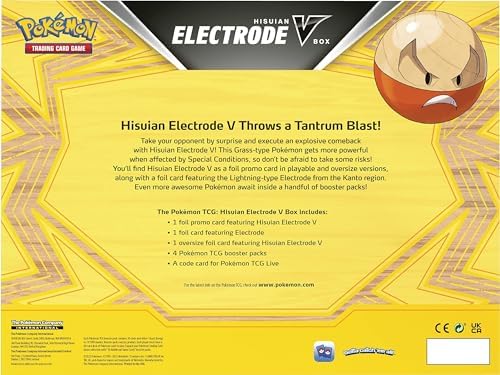 Pokemon TCG Hisuian Electrode V Box