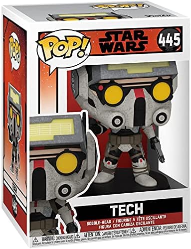 Funko POP Star Wars Bad Batch - Tech Funko Pop Vinyl Figure Bundled with Compatible Pop