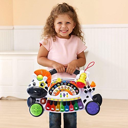 VTech Zoo Jamz Piano Frustration Free Packaging White