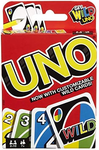 Mattel Uno Original and Uno Flip Card Combo Pack of 2