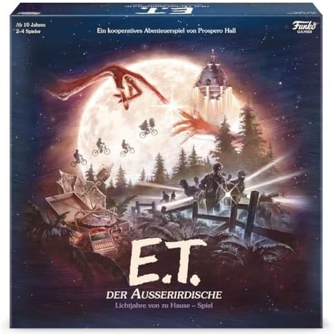 Funko ET The Extra-Terrestrial Cooperative Family Board Game Ages 10 and Up 2-4 Players