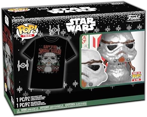 Funko Pop Toy Figure - Stormtrooper - Star Wars - T-Shirt - Clothes with Collectable Vinyl Figure