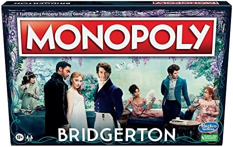 Hasbro Monopoly Bridgerton Edition White.