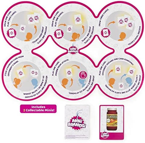 Spin Master 6063724 Surprise Mini Brands Supermarket Race Board Game