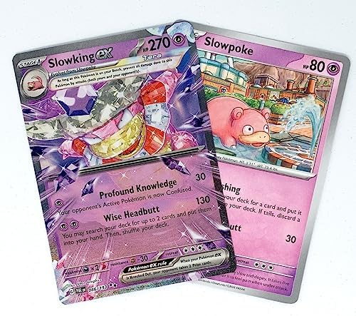 Pokemon Slowking ex 086193- Paldea Evloved Double Rare - Pokemon Evolution Card Set