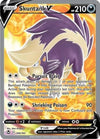 Pokemon - Skuntank V - 180195 Full Art - Silver Tempest - Ultra Rare Card