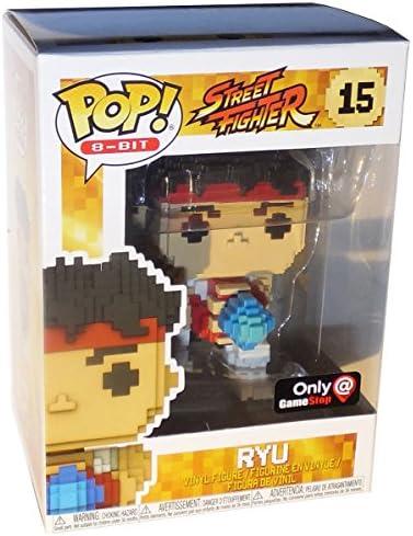 Funko Ryu - Street Fighter 8-Bit Pop Vinyl Figure 15 GameStop