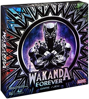 Marvel Spin Master Marvel Wakanda Forever Black Panther Dice-Rolling Game for Families