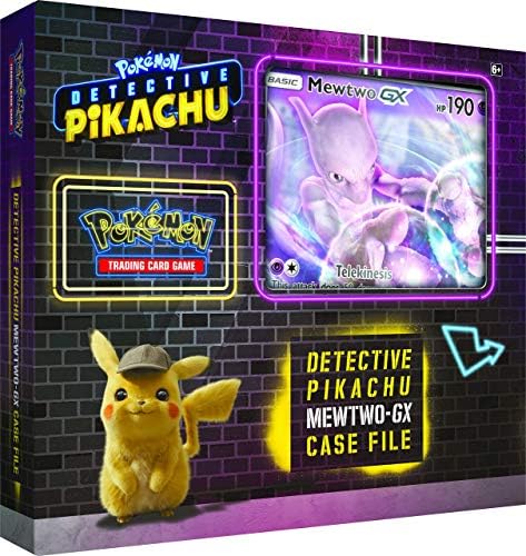 Pokemon TCG Detective Pikachu Mewtwo-Gx Case File 6 Booster Pack A Foil Promo Gx Card A