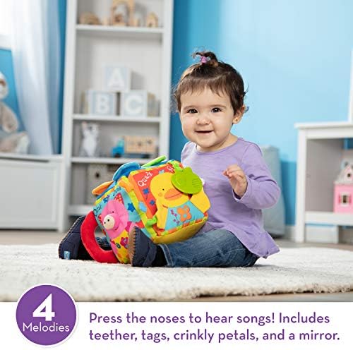 Melissa & Doug Melissa Doug K's Musical Farmyard Cube Educational Baby Toy