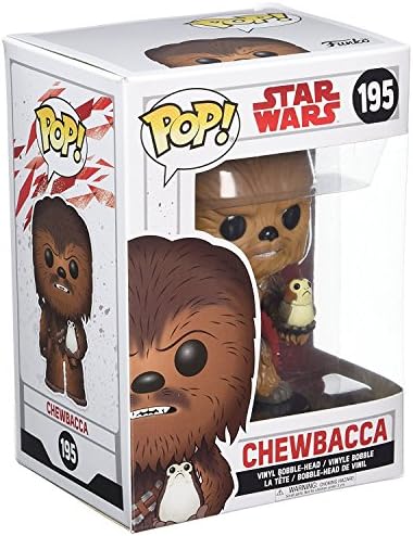 Funko Star Wars The Last Jedi - Chewbacca with PORG Funko Pop Vinyl Figure Bundled with