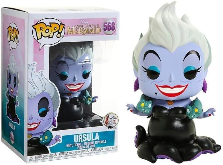Disney Princess The Little Mermaid - Ursula with Eels Funko Pop Vinyl Figure Includes