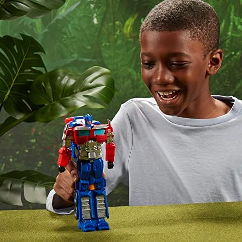 Transformers Rise of The Beasts Movie 2-in-1 Optimus Prime Blaster Powered by Nerf for
