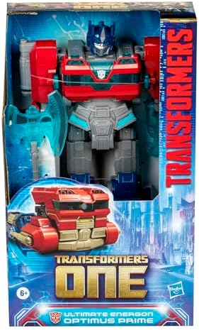 TRANSFORMERS One Ultimate Energon Optimus Prime Orion Pax 10 Figure - 2 in 1