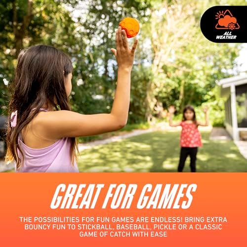 Nerf Extreme High Bounce Ball - Bouncy Ball for Sports - Indoor Outdoor Fun - Durable